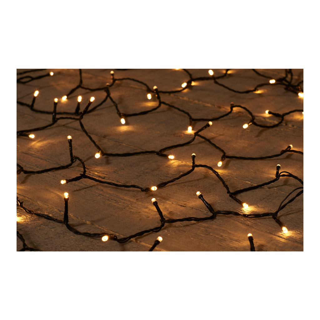 LED Lights 200 lampjes 15M Warm Wit met timer