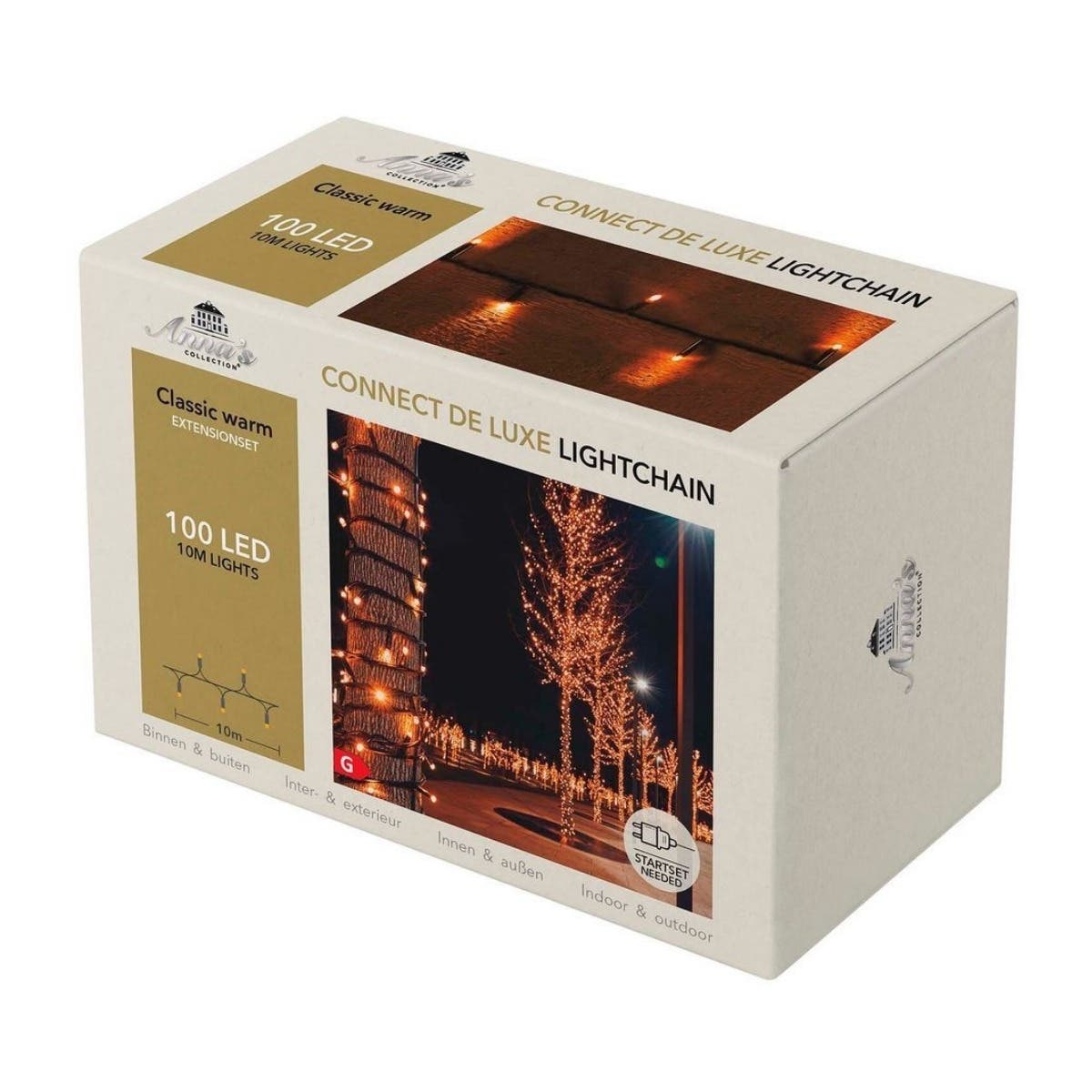 Anna's Collection Micro LED-verlichting Klassiek Warm 100 Lampjes 10 m