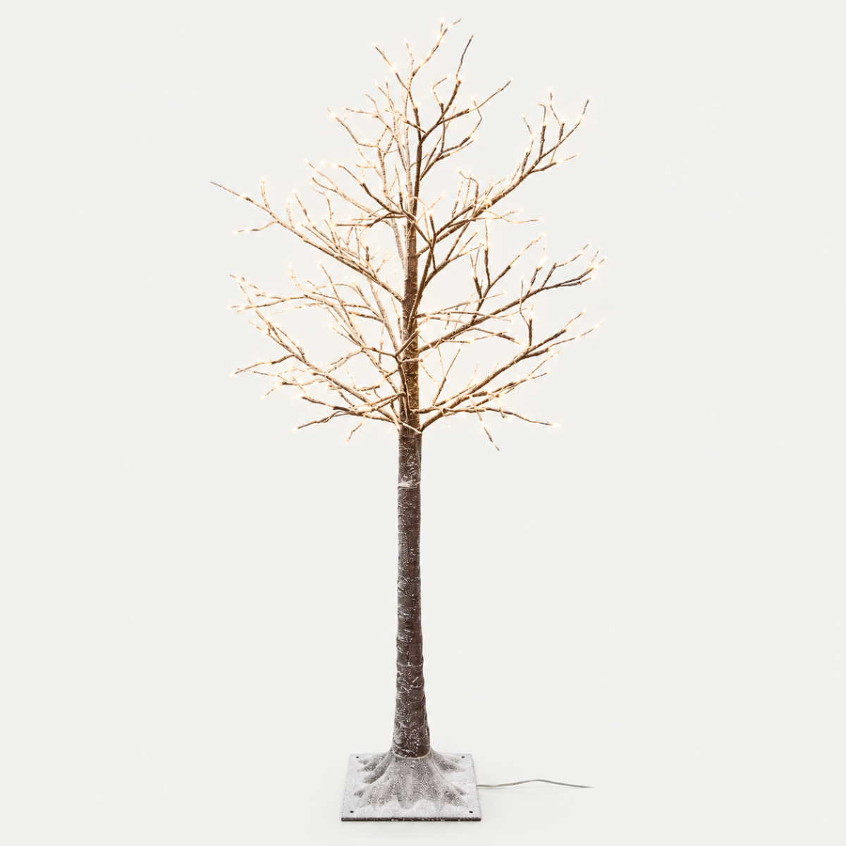 Anna's Collection Verlicht Kerstfiguur Berkenboom Klassiek Warm 144 Lampjes 160 cm