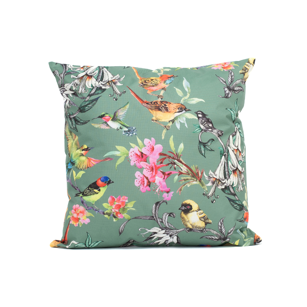 Sierkussen Vogel Outdoor 45 x 45 cm