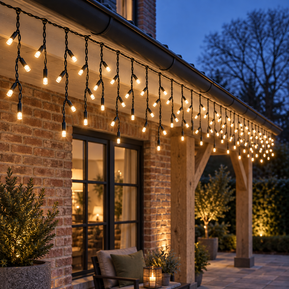 Anna's Collection IJspegelverlichting Connect de Luxe Warm Wit 200 Lampjes 500 x 70 cm