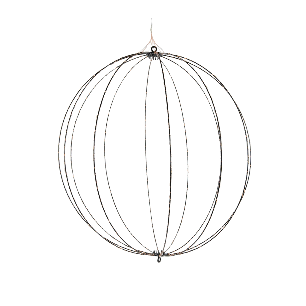 Lichtbol Flash Lights 216 LED Ø50cm Zwart