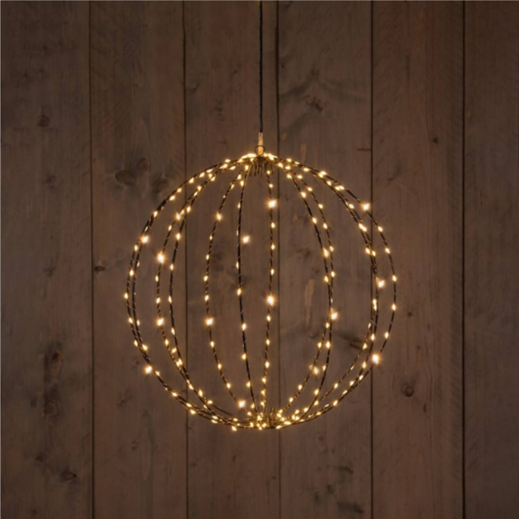 Lichtbol Flash Lights 216 LED Ø50cm Zwart