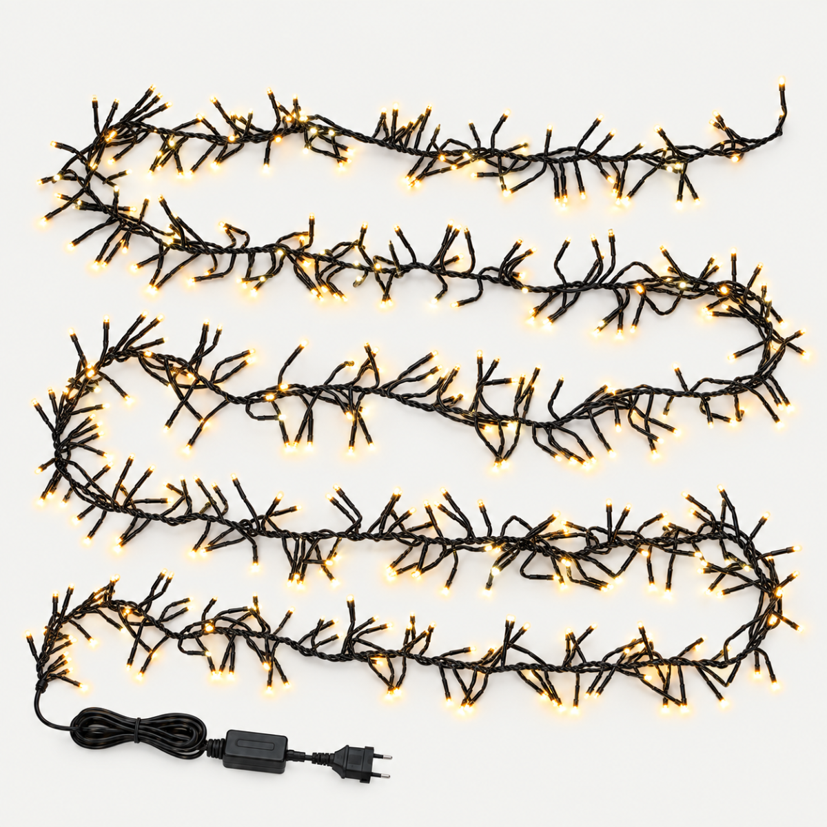 Anna's Collection clusterverlichting met 768 lampjes warm wit 4,5 m