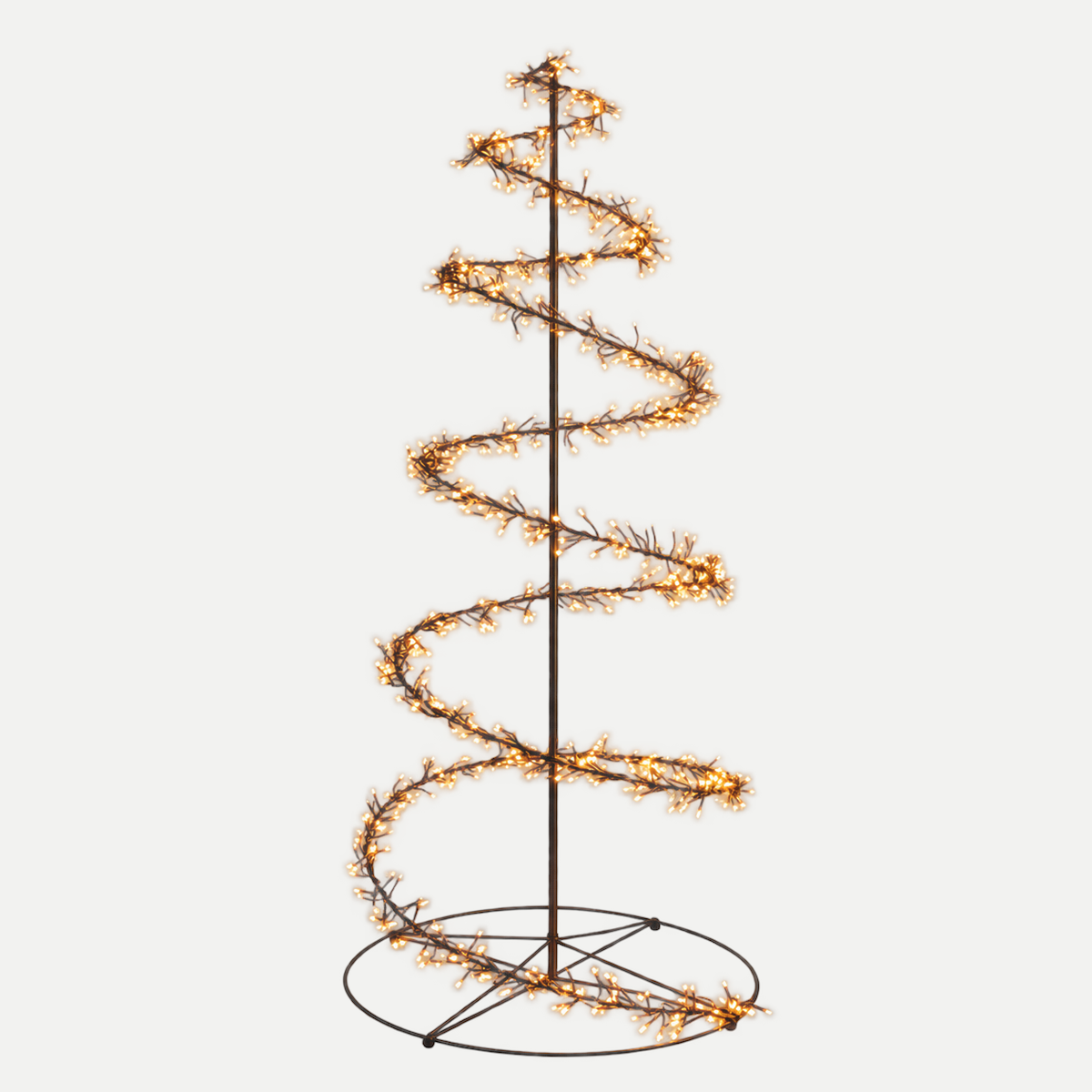 Anna's Collection Boom Swirl Cluster Zwart Klassiek Warm 160 x 75 cm