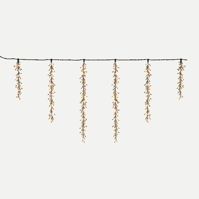 Anna's Collection IJspegelverlichting Cascade Luxury Color 432 Lampjes 7.5 m