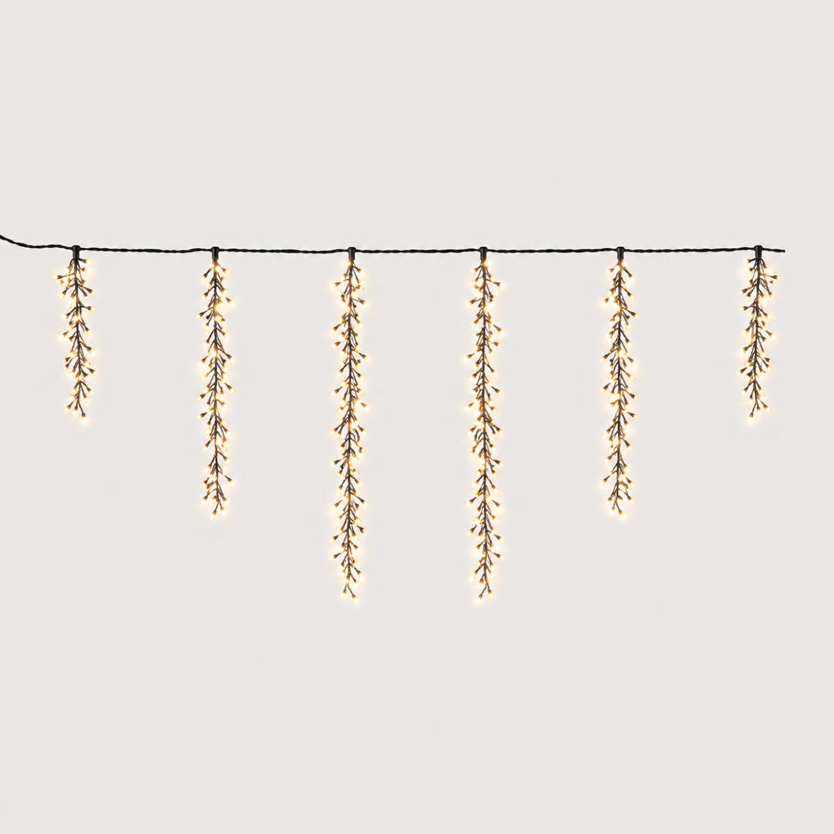 Cascade cluster 432 lampjes flash luxury color