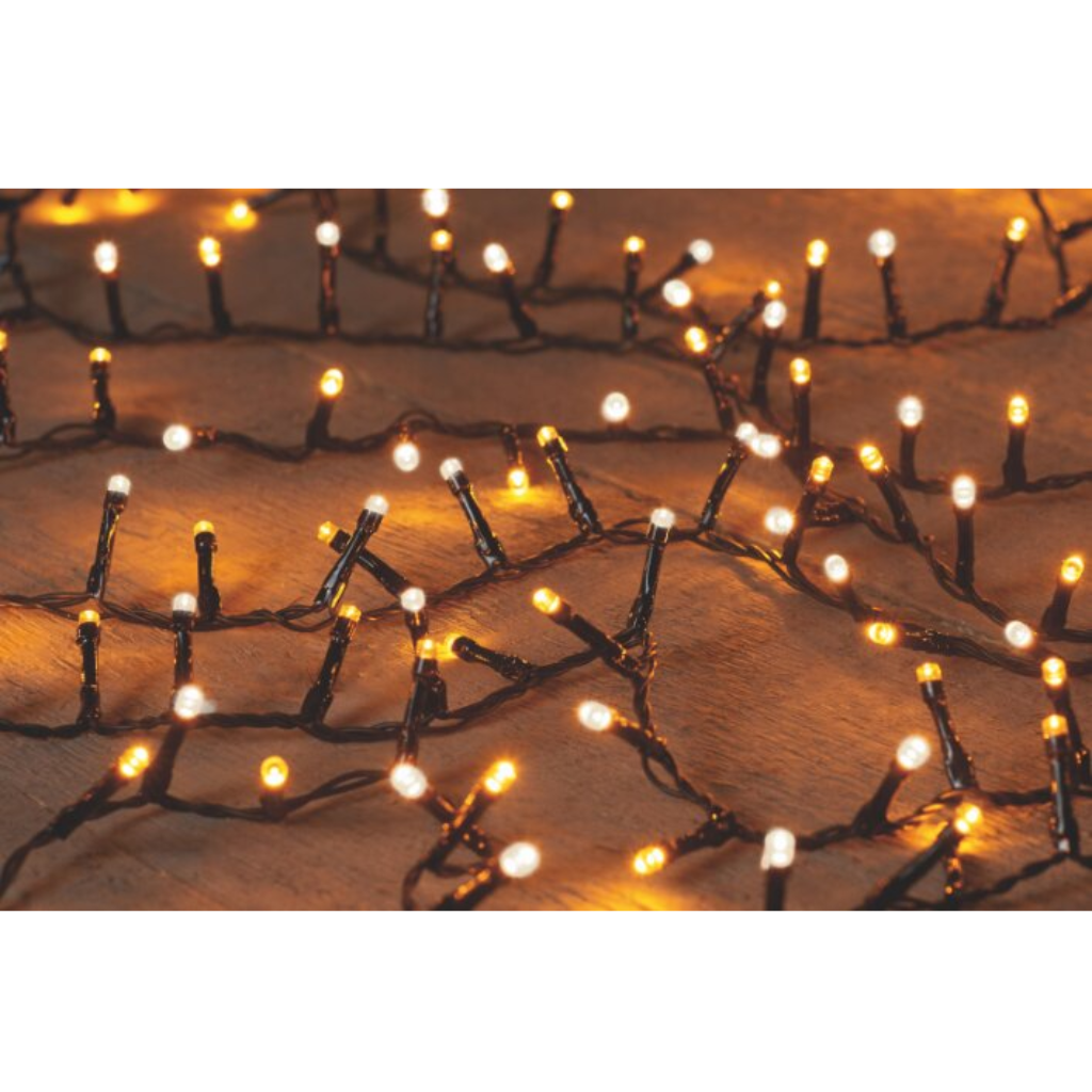 Anna's Collection kerstverlichting ivy 700 lampjes warm wit/klassiek warm 16m