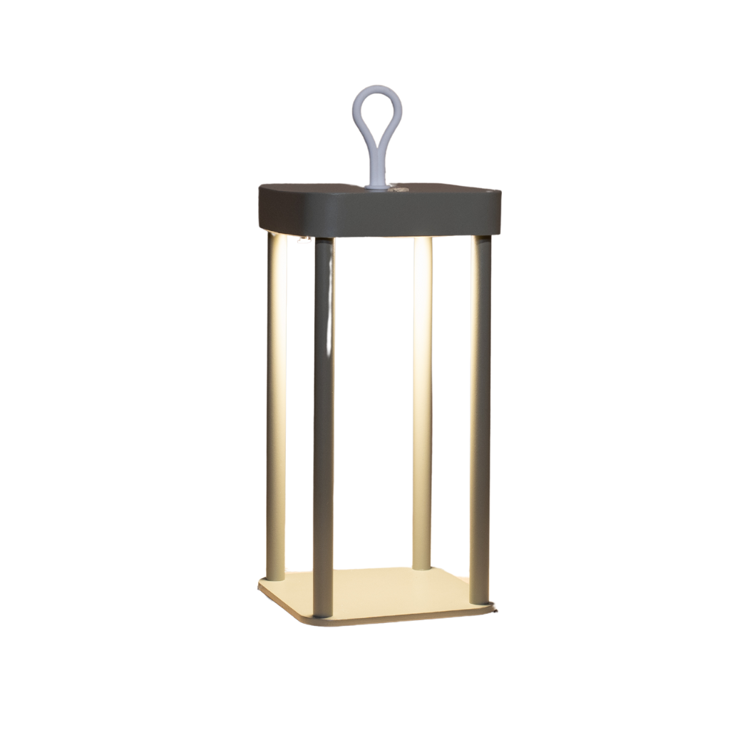 Anna's Collection Draadloze lantaarn LED olijf 12 x 24 cm