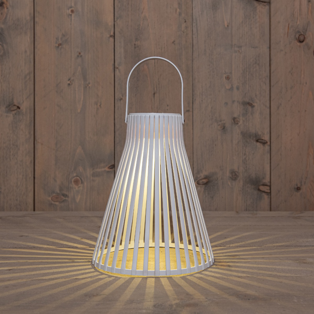 Anna's Collection Hanglamp Solar LED wit 20 x 24cm