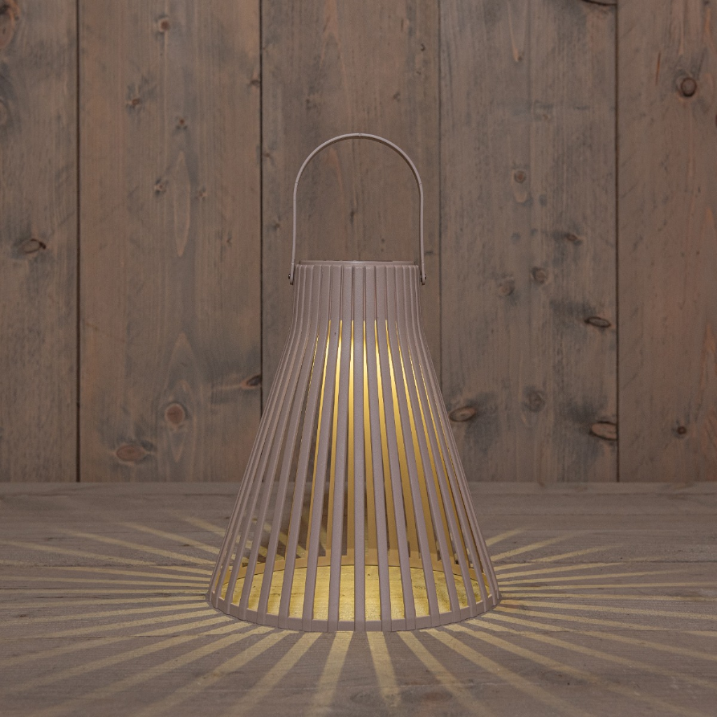 Anna's Collection Hanglamp Solar LED zand 20 x 24cm