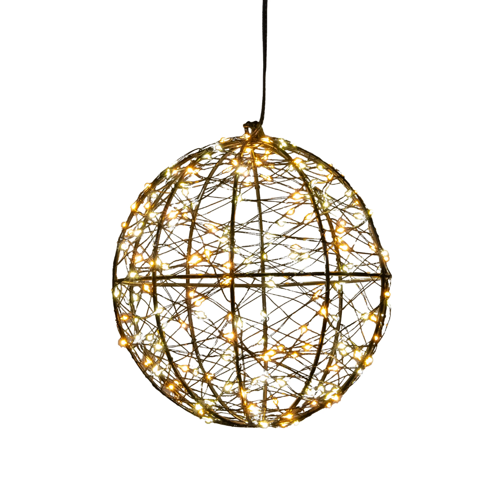 Anna's Collection Lichtbal metaal 300 lampjes luxery 25 cm