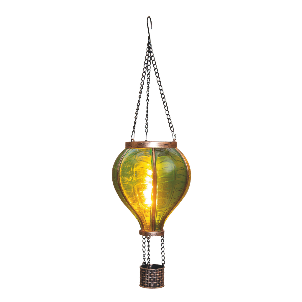 Anna's Collection Hanglamp Solar Luchtballon Groen 11 x 36 cm
