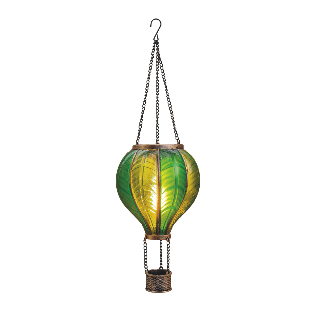 Anna's Collection Hanglamp Solar Luchtballon Groen 14 x 45 cm