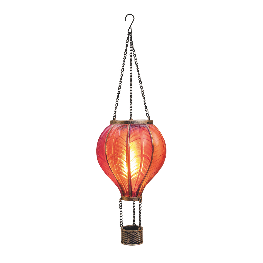 Anna's Collection Hanglamp Solar Luchtballon Roze 14 x 45 cm