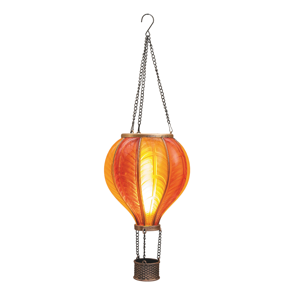 Anna's Collection Hanglamp Solar Luchtballon Geel Oranje 20 x 62 cm