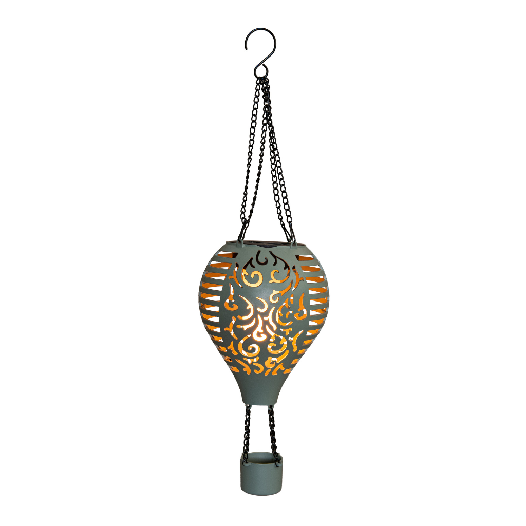 Anna's Collection Hanglamp Solar Luchtballon Olijf 12.7 x 38 cm