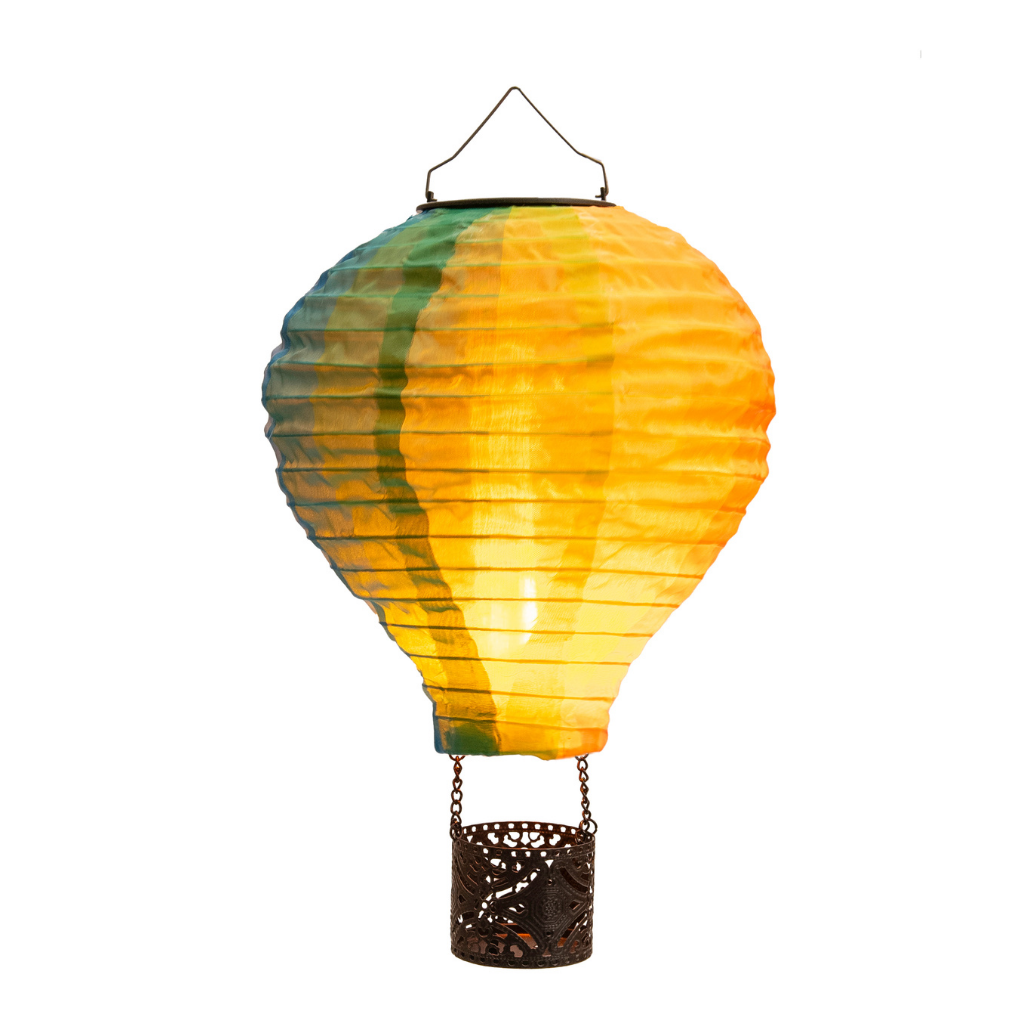 Anna's Collection Hanglamp Solar Luchtballon Geel 20 x 45 cm