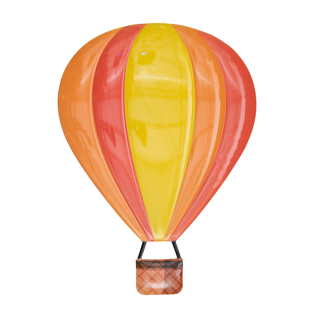 Anna's Collection Hanglamp Lunchtballon Geel Oranje 28 x 38 cm