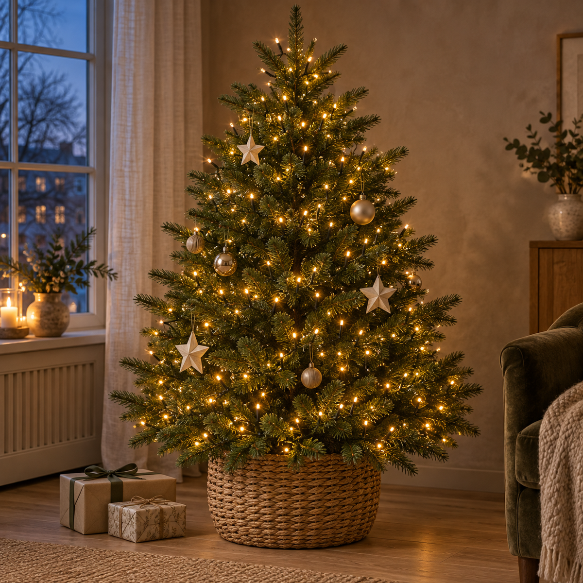 Anna's Collection Micro LED-verlichting Ivy Licht Goud 300 Lampjes 8 m