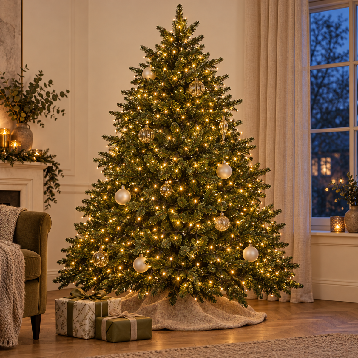 Anna's Collection Micro LED-verlichting Ivy Licht Goud 500 Lampjes 12 m