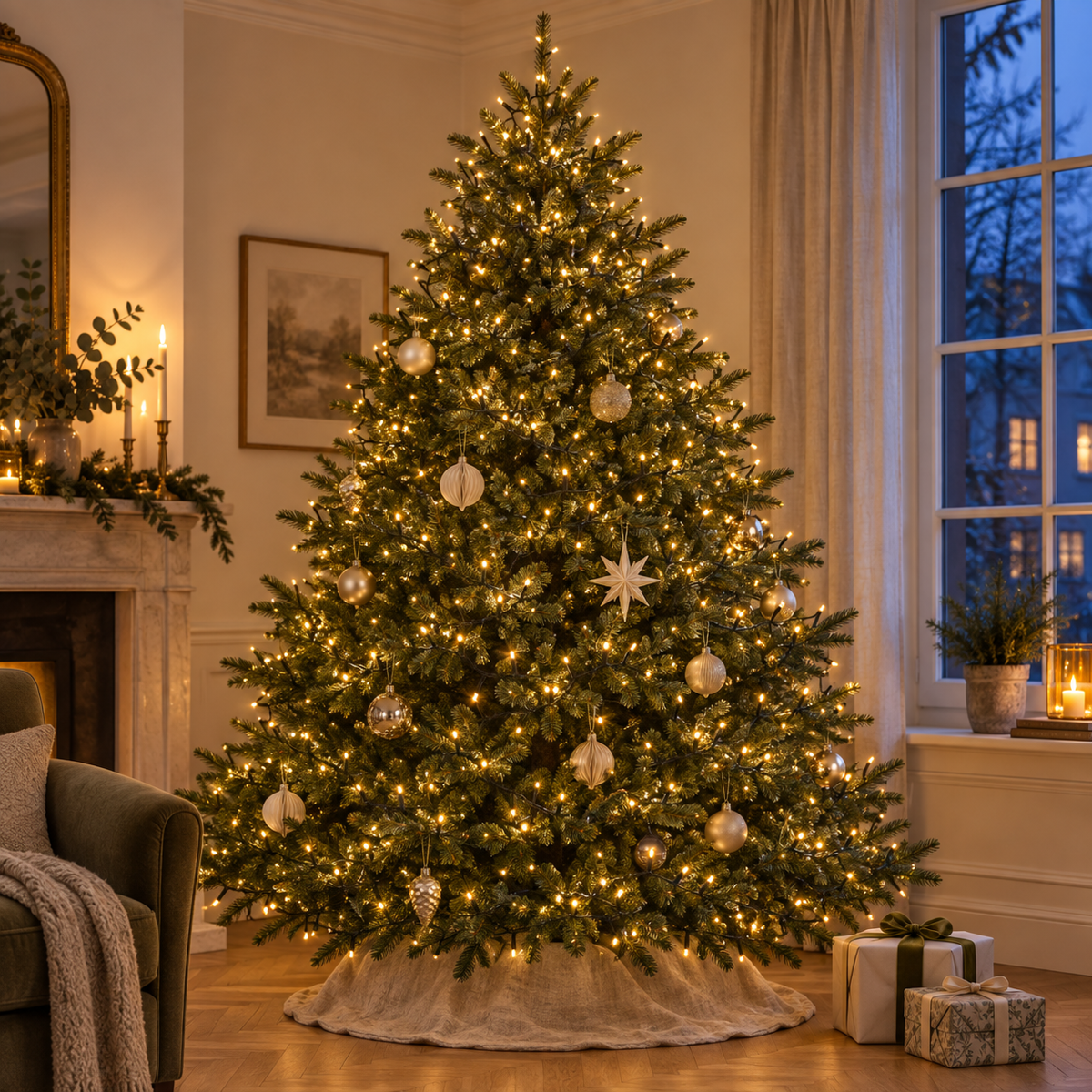 Anna's Collection Micro LED-verlichting Ivy Licht Goud 700 Lampjes 16 m