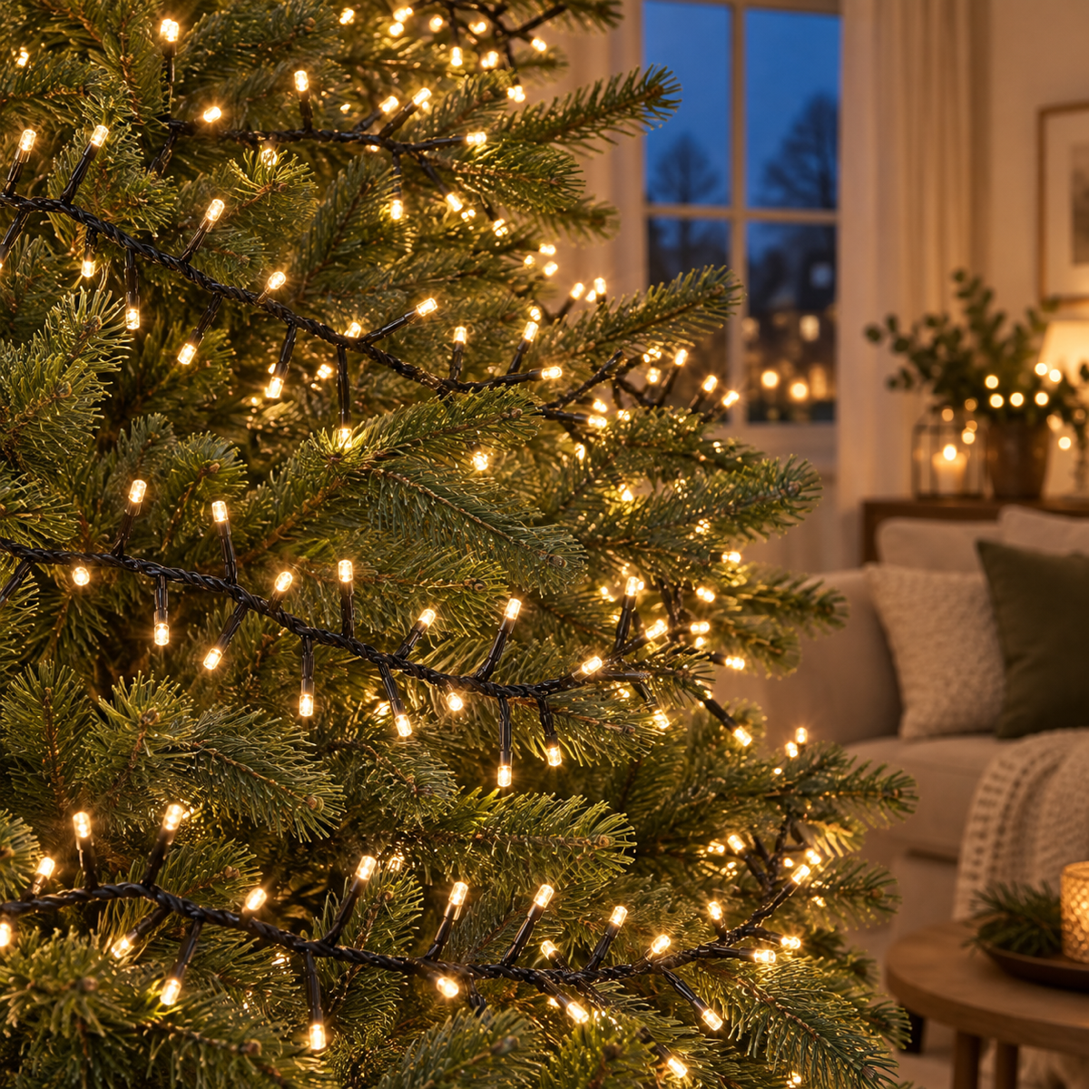 Anna's Collection Clusterverlichting Treecluster Licht Goud 1536 Lampjes 20 m