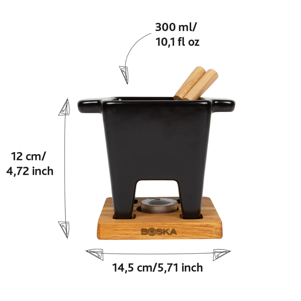 Boska Tapas Fondue Nero
