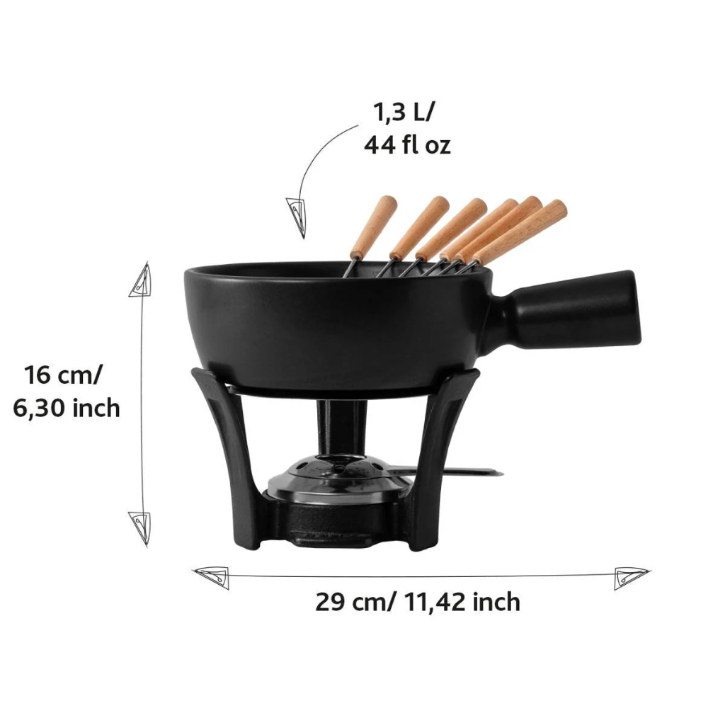 Boska Fondueset Nero