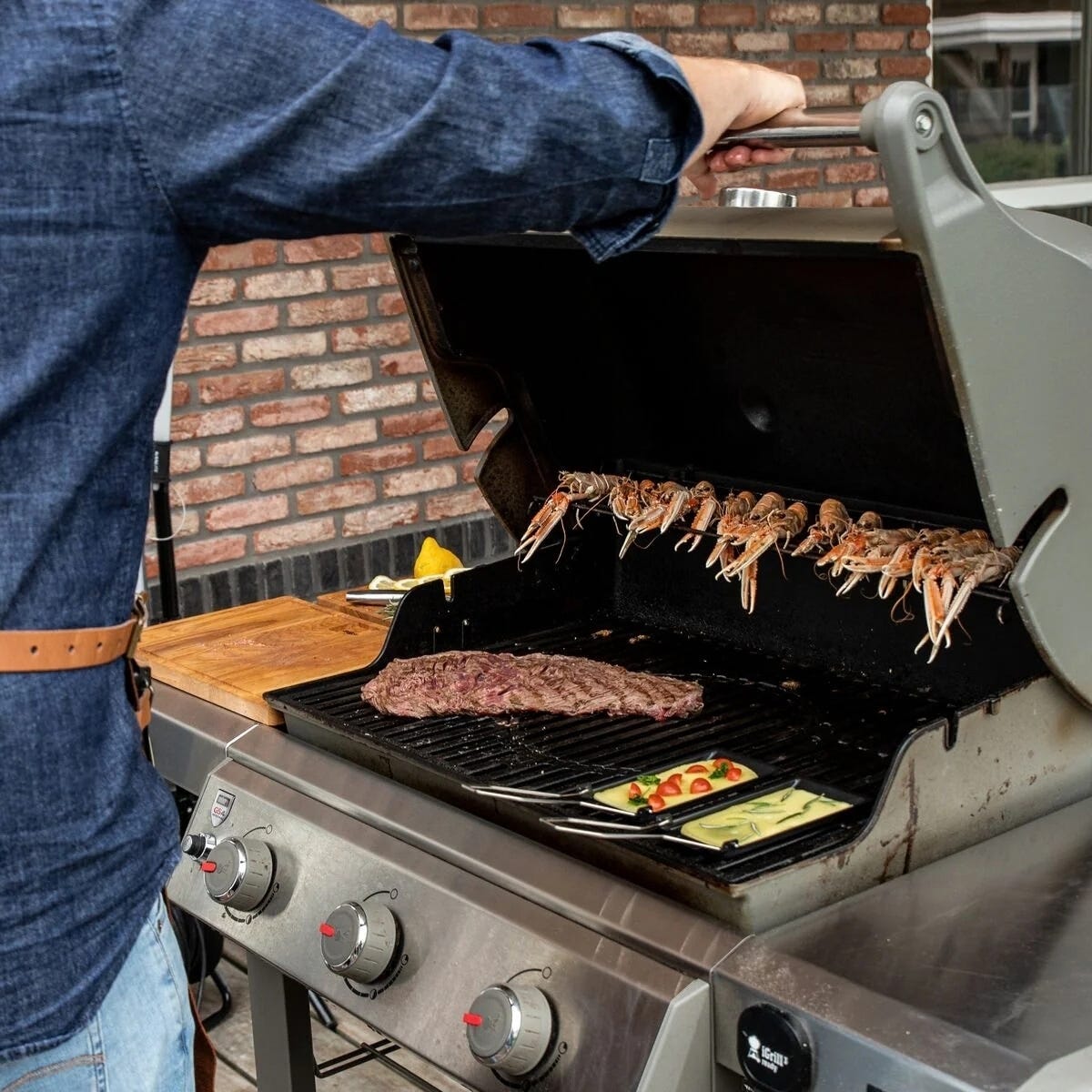 Boska Raclettepan Cheese Barbeclette