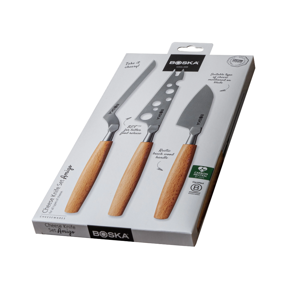 Boska Cheese Knife Set Amigo 3 stuks