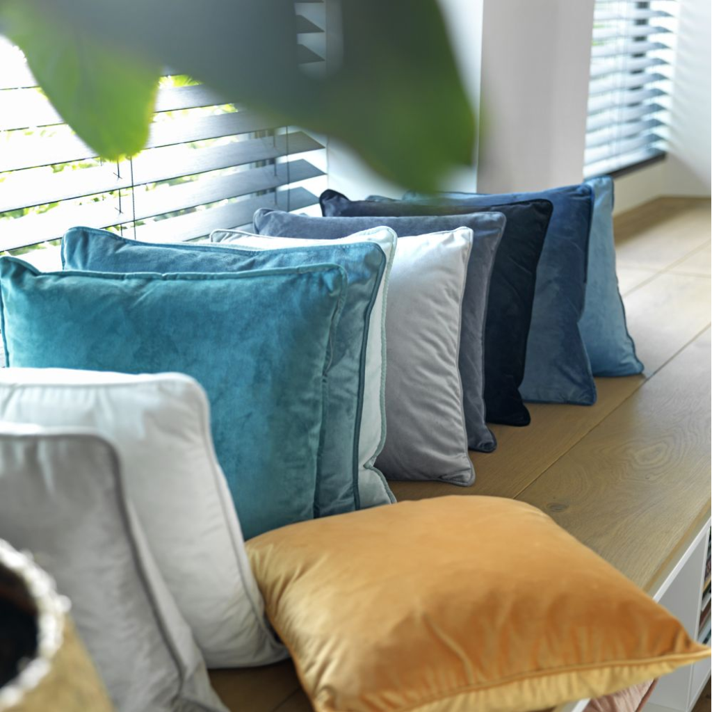 Dutch Decor Sierkussen Finn snow white 45 x 45 cm