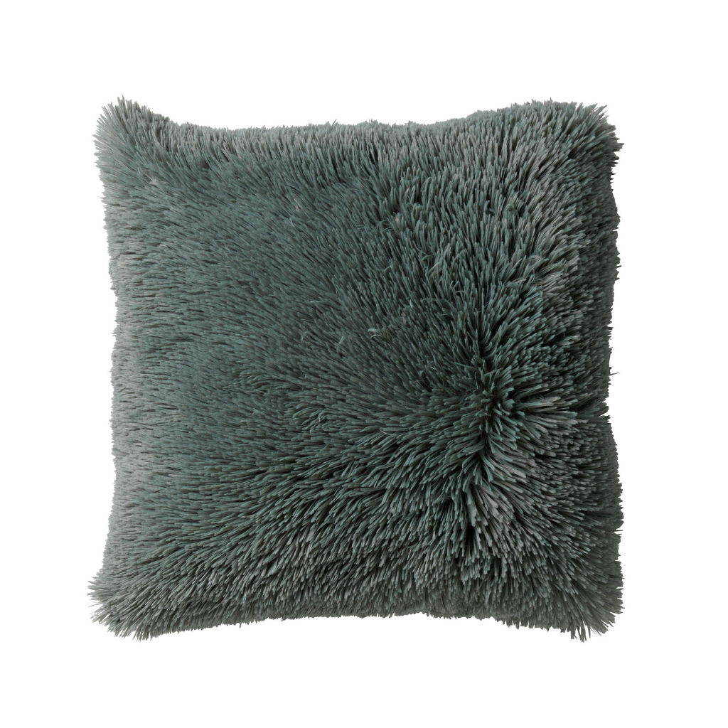 Dutch Decor Sierkussen Fluffy jadeite 45 x 45 cm
