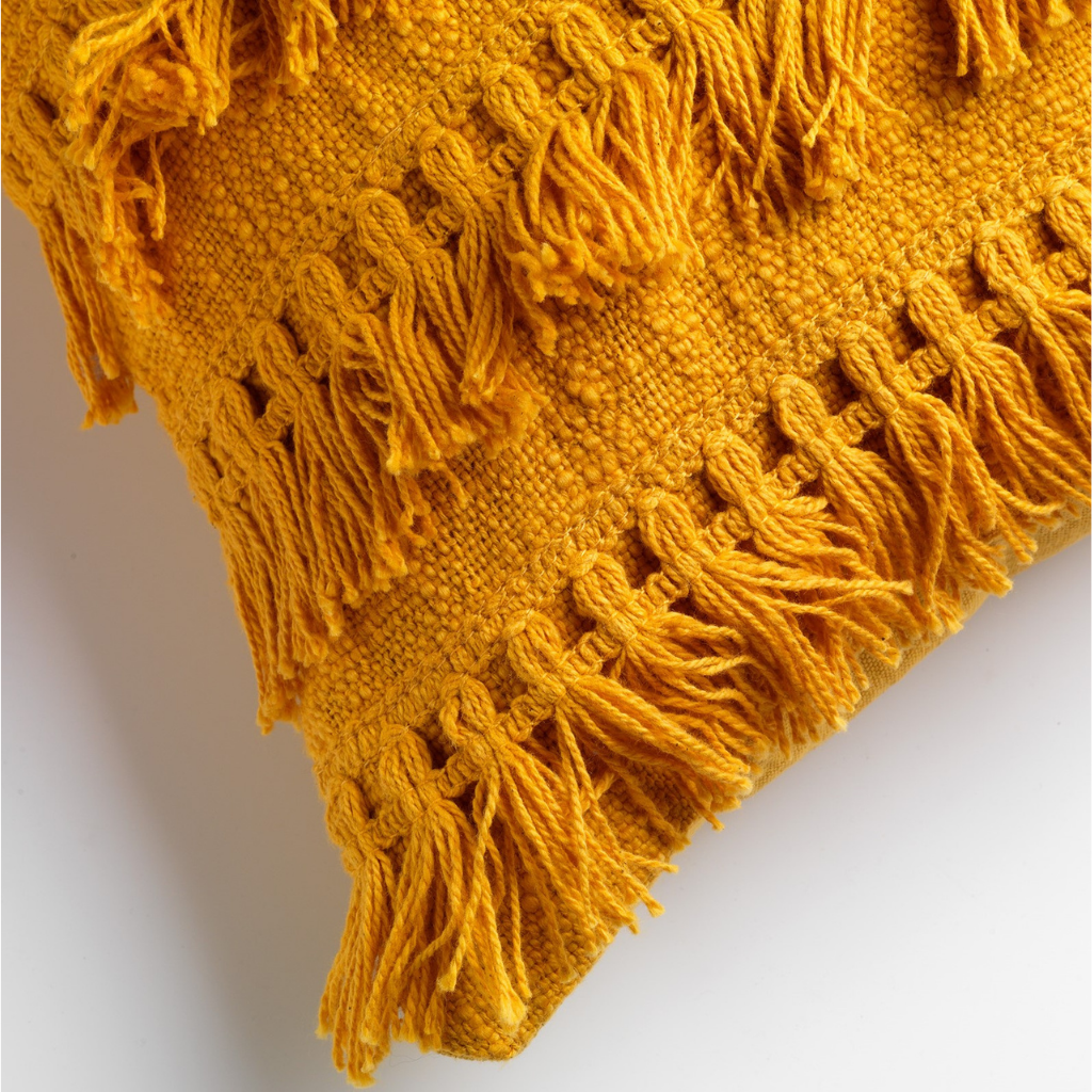 Dutch Decor Sierkussen Fara golden glow 40 x 60 cm