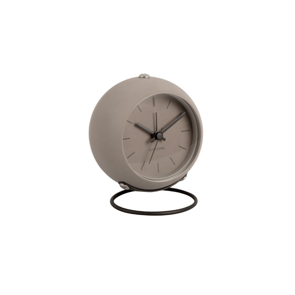 Karlsson Wekker Nirvana Globe Donkergrijs