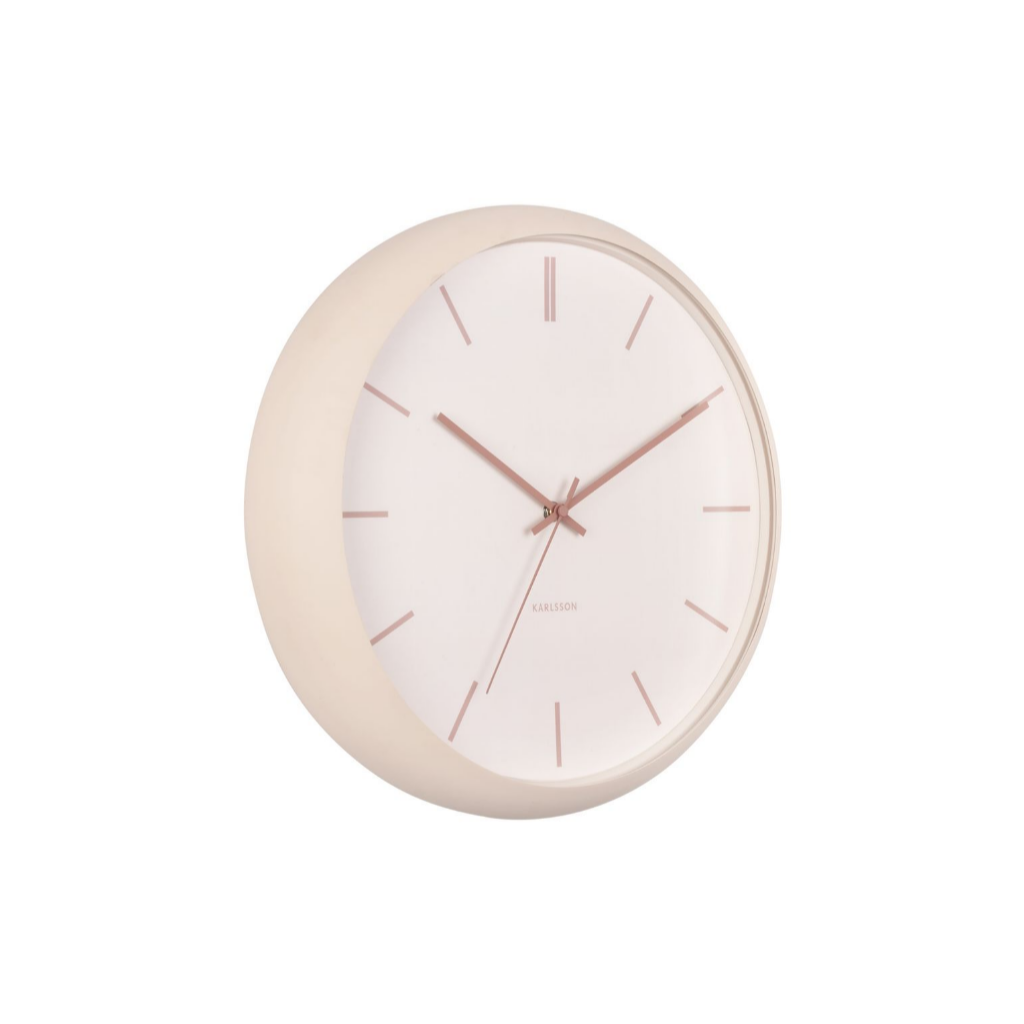 Karlsson Wandklok Nirvana Globe Bruin