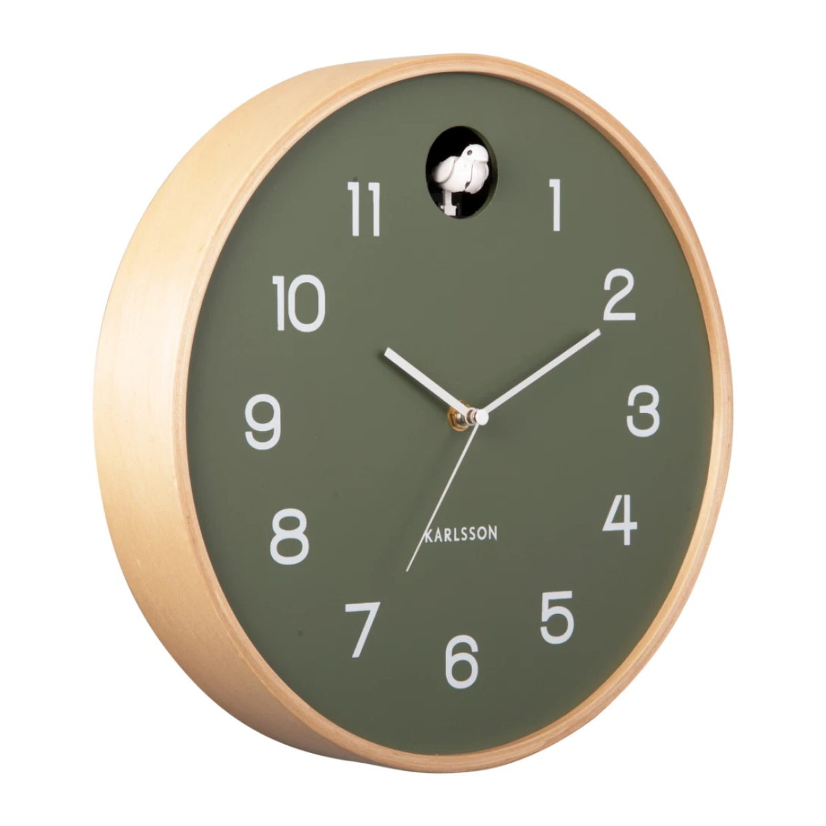 Karlsson Wandklok Moderne Koekoeksklok Jungle Groen