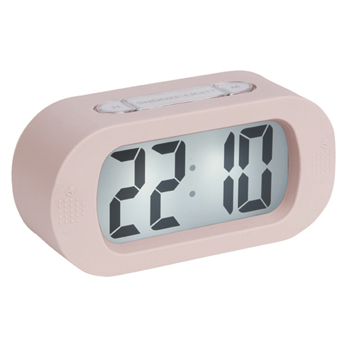 Karlsson Wekker Gummy Lichtroze 14 x 7 x 5 cm