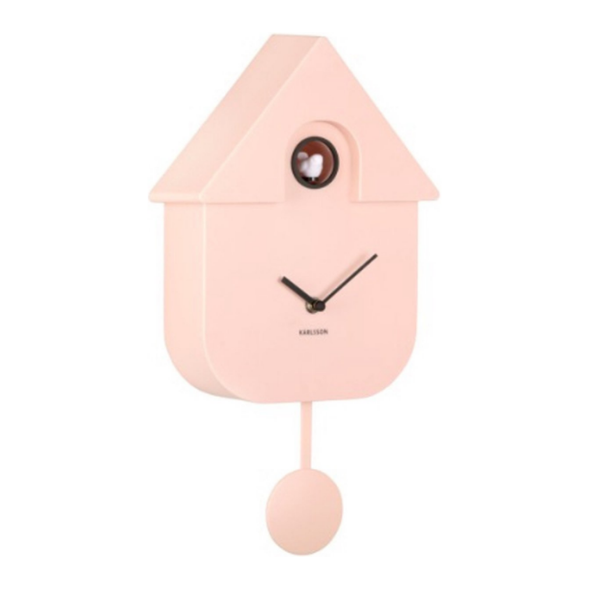 Karlsson Wandklok Moderne Koekoeksklok Roze