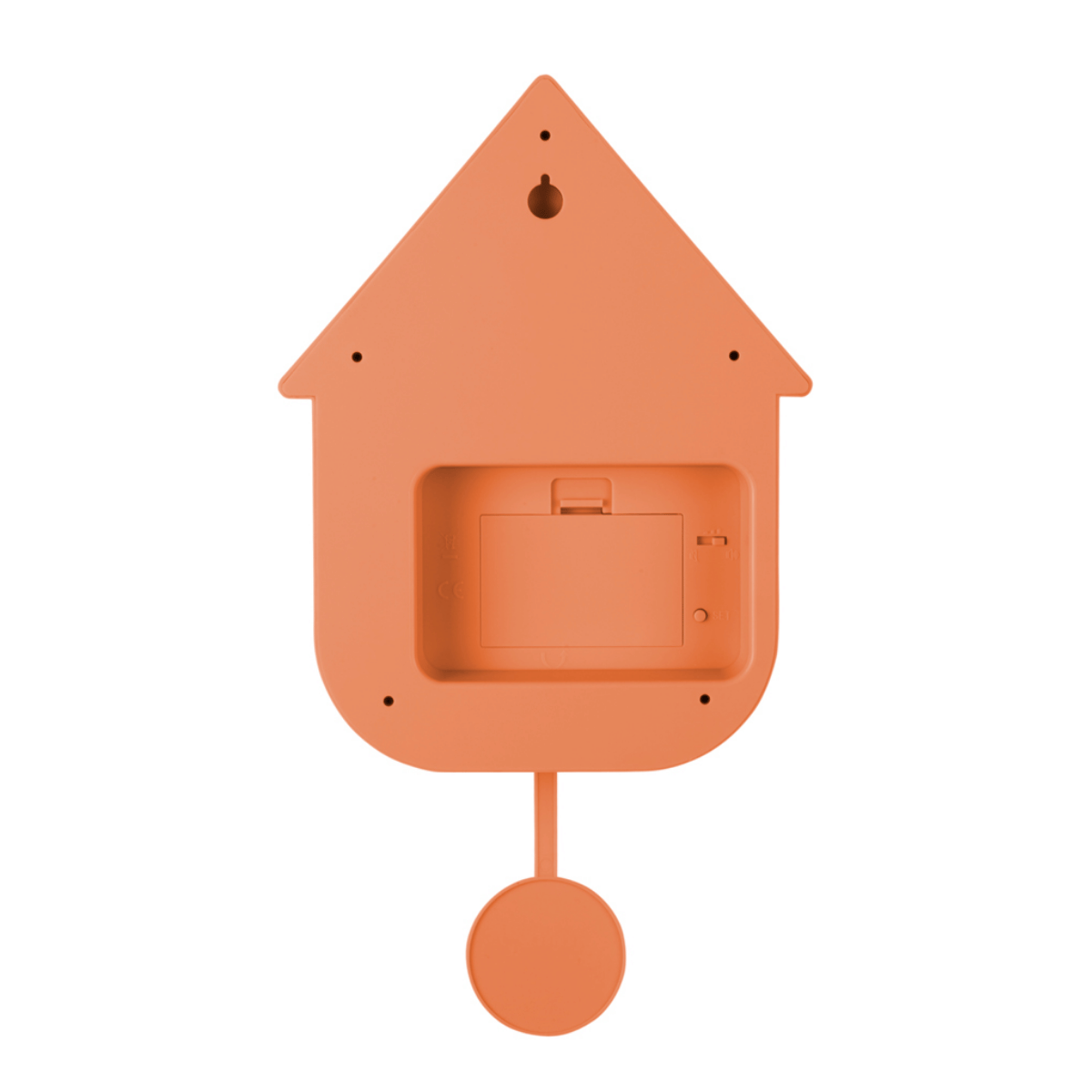 Karlsson Wandklok Moderne Koekoeksklok Oranje