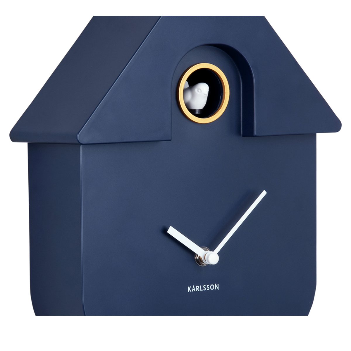 Karlsson Wandklok Modern Koekoeksklok Donkerblauw 8.5 x 21.5 x 41 cm