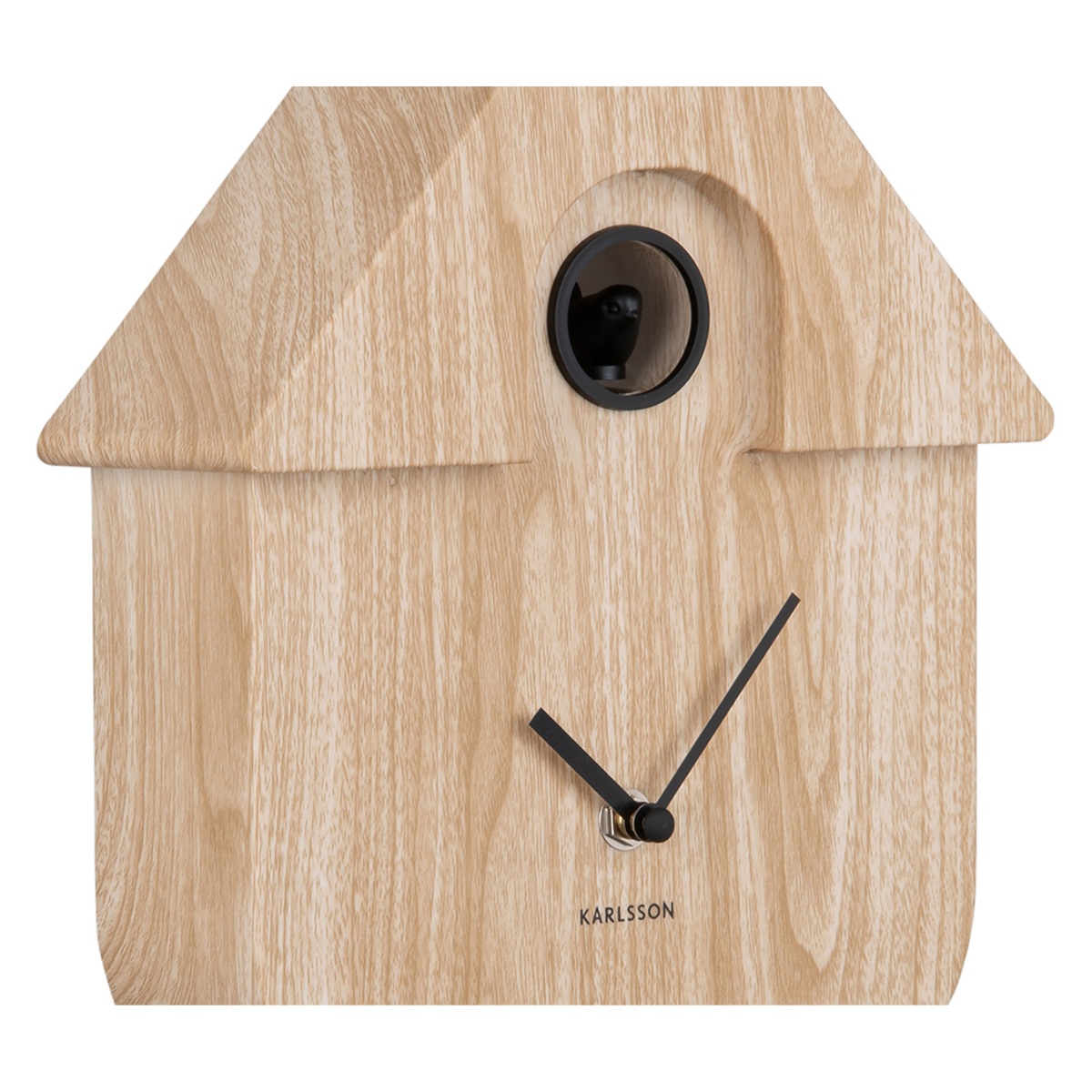 Karlsson Wandklok Modern Koekoeksklok Naturel 8.5 x 21.5 x 41 cm