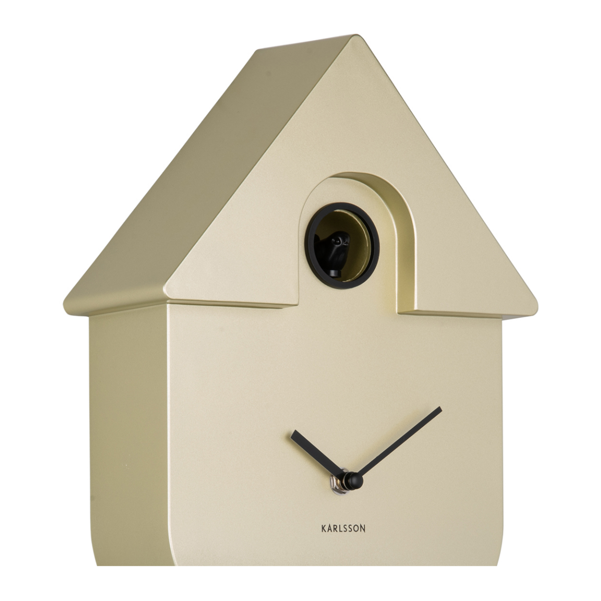 Karlsson Wandklok Modern Koekoeksklok Metallic Goud 8.5 x 21.5 x 41 cm