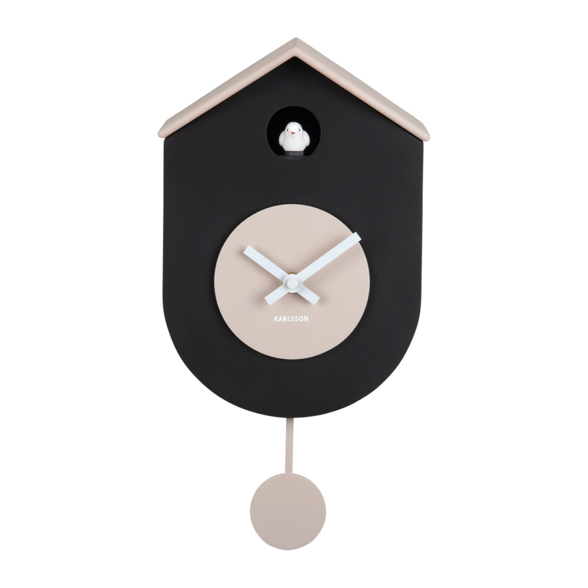 Karlsson Wandklok Grato Koekoeksklok Zwart 9.2 x 17.5 x 33.2 cm