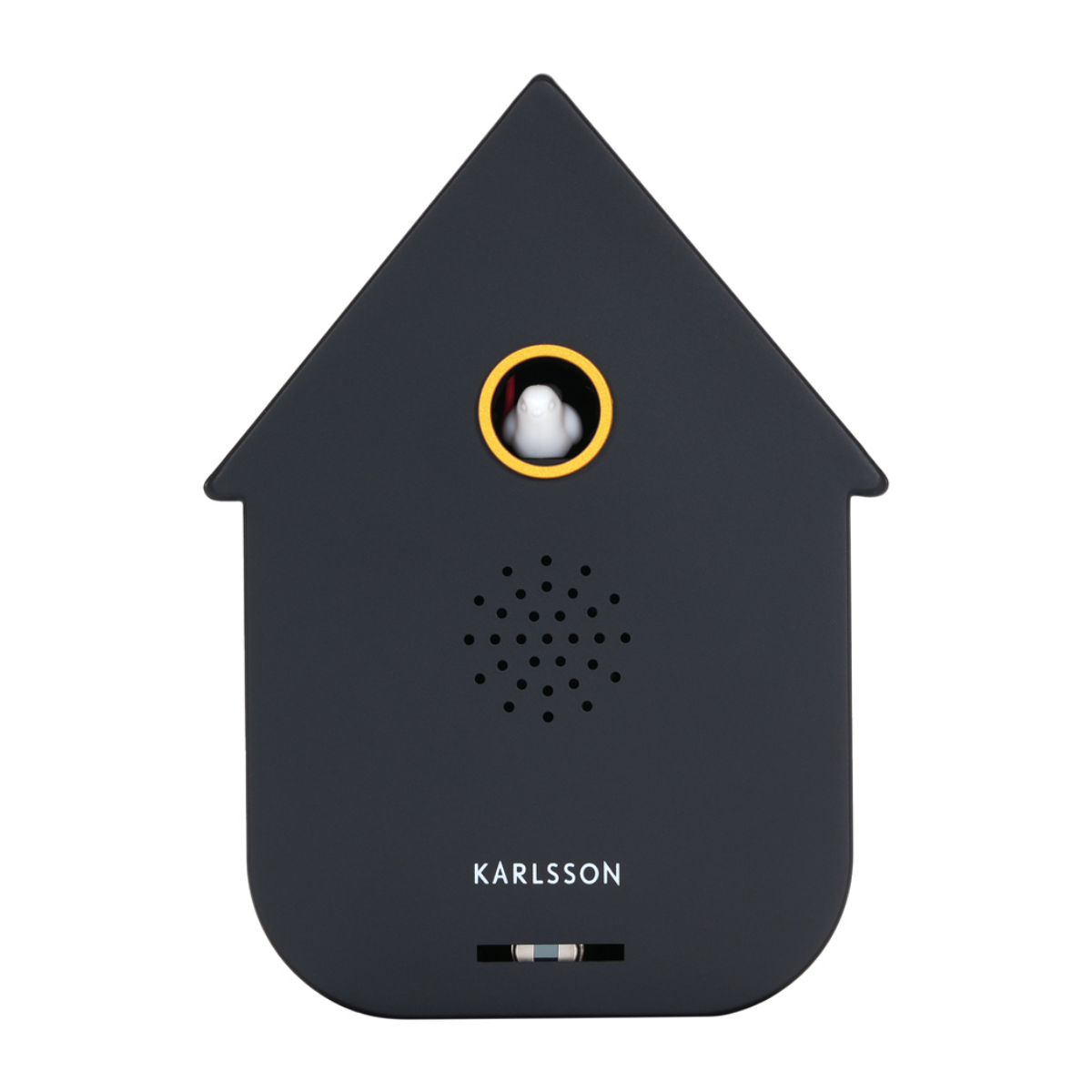 Karlsson Soundbox Modern Koekoeksklok Zwart 12 x 7.5 x 11.5 cm