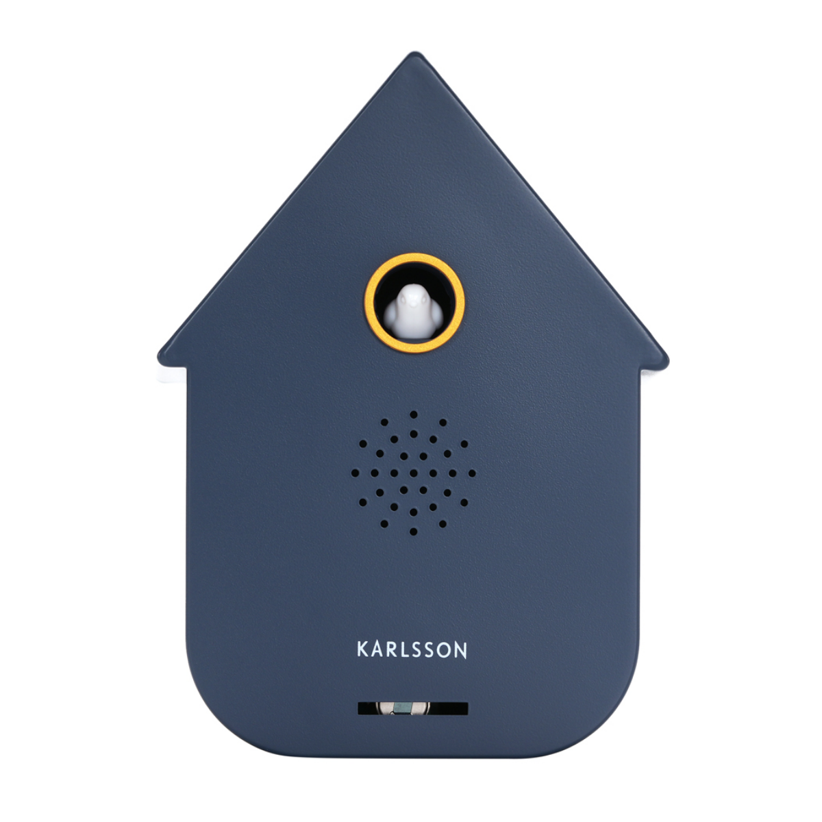 Karlsson Soundbox Modern Koekoeksklok Donkerblauw 12 x 7.5 x 11.5 cm