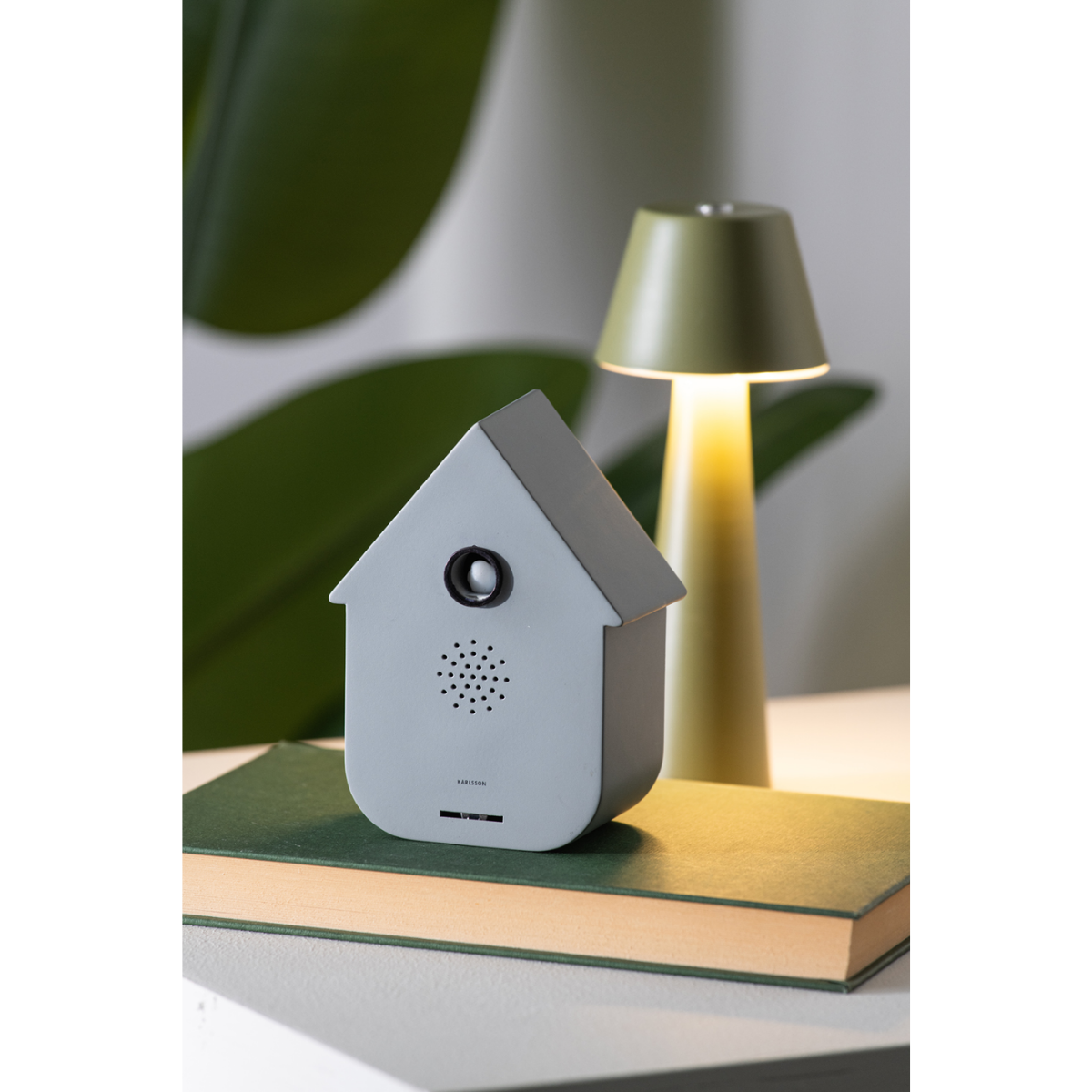 Karlsson Soundbox Modern Koekoeksklok Grijs 12 x 7.5 x 11.5 cm