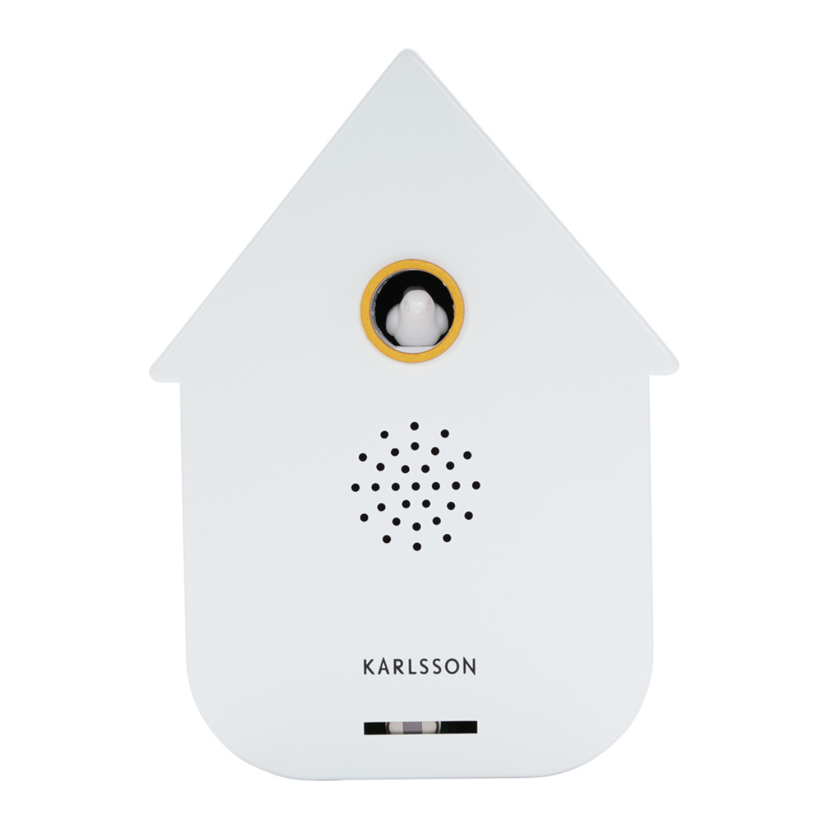 Karlsson Soundbox Modern Koekoeksklok Wit 12 x 7.5 x 11.5 cm
