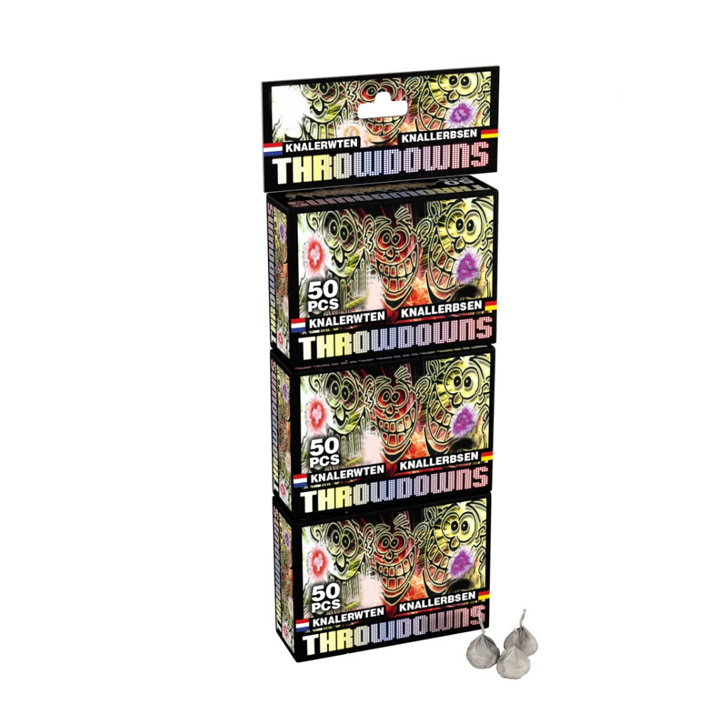 Lesli vuurwerk Throwdowns