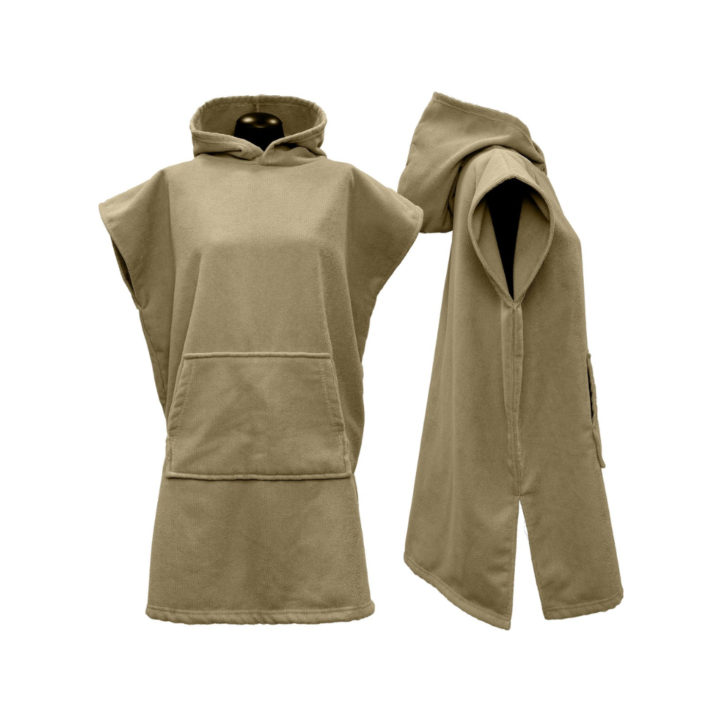 Unique Living Beach poncho taupe 80 x 100 cm